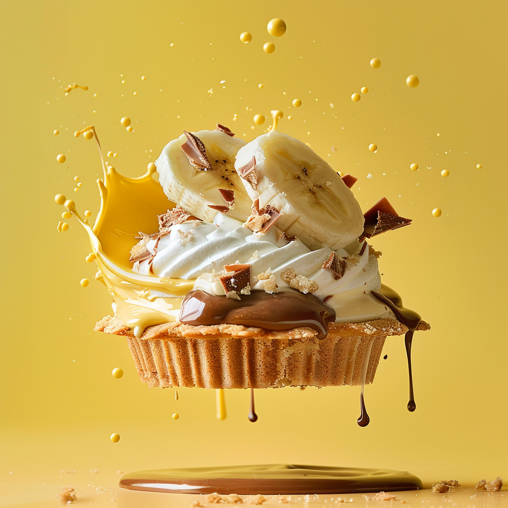 Banoffee Pie Hot Chocolate Flakes