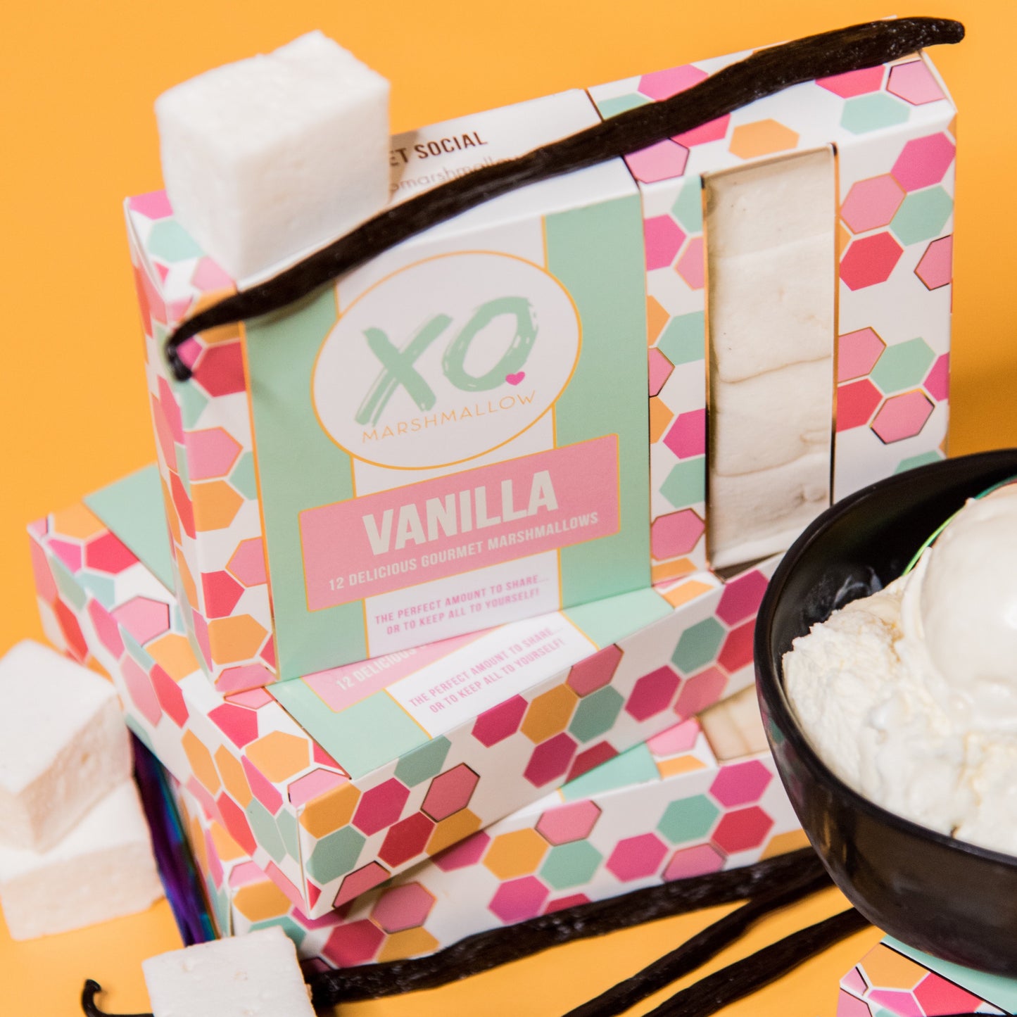 XO Marshmallows | Vanilla Marshmallows (set of 12)