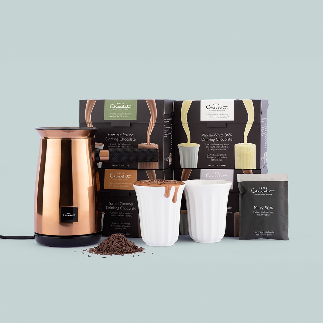 Velvetiser Starter Kit Offer - Hotel Chocolat - Copper - Sweet & Mellow - Hotel Chocolat