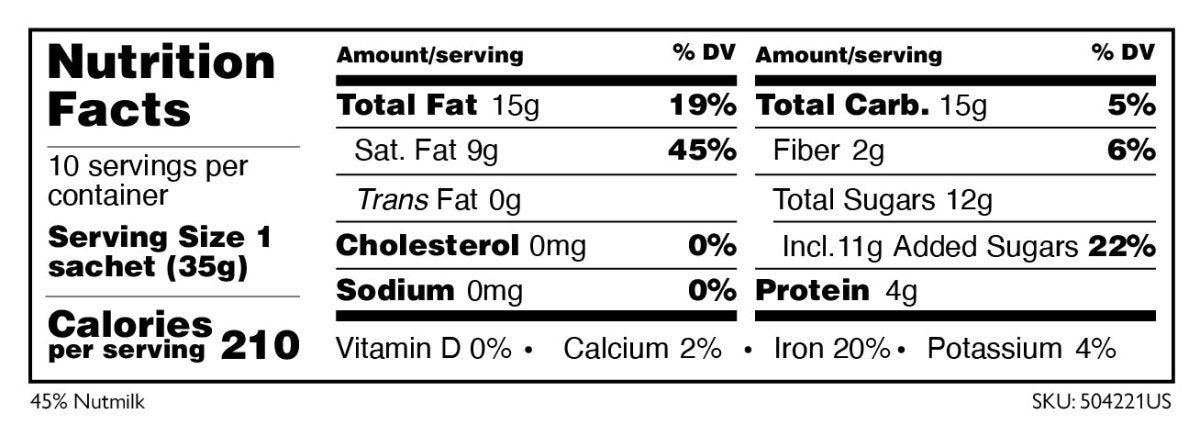 45% Nutmilk Hot Chocolate - Hotel Chocolat - Hotel Chocolat