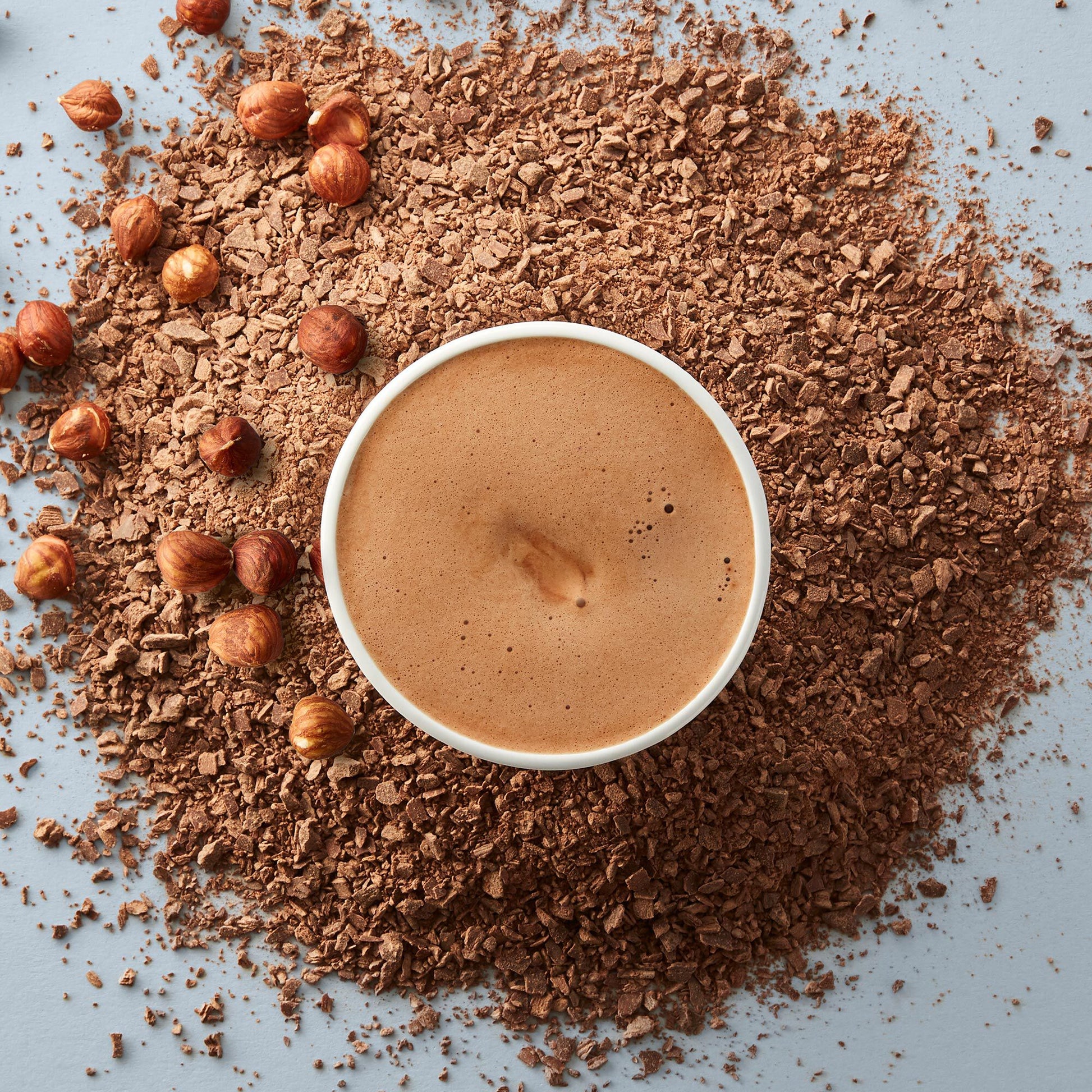Hazelnut Praline Hot Chocolate