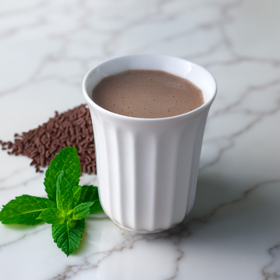 Peppermint Dark Hot Chocolate Flakes