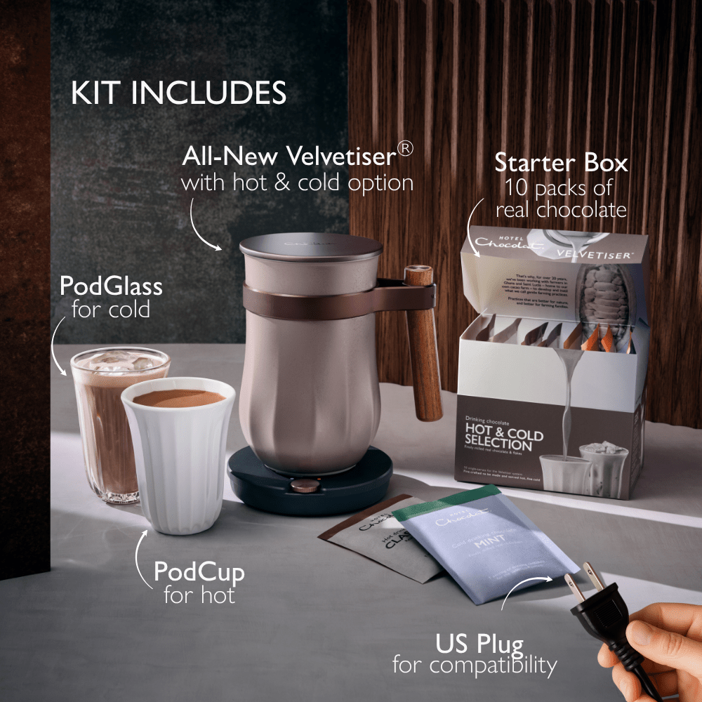 All - New Velvetiser - Hotel Chocolat - Chalk - Hotel Chocolat - Hot Chocolate Maker