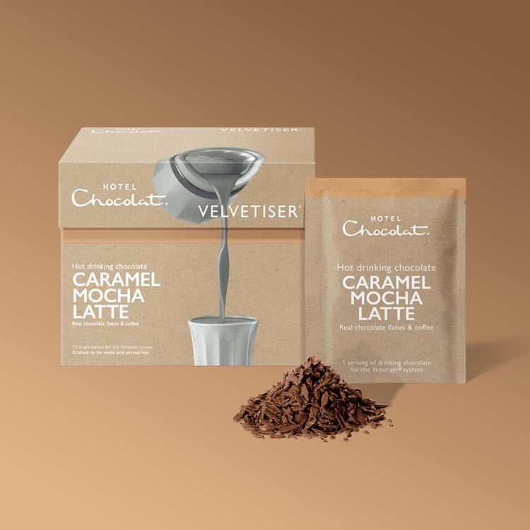 Caramel Mocha Latte Hot Chocolate - Hotel Chocolat - Hotel Chocolat - New Drinking Chocolate