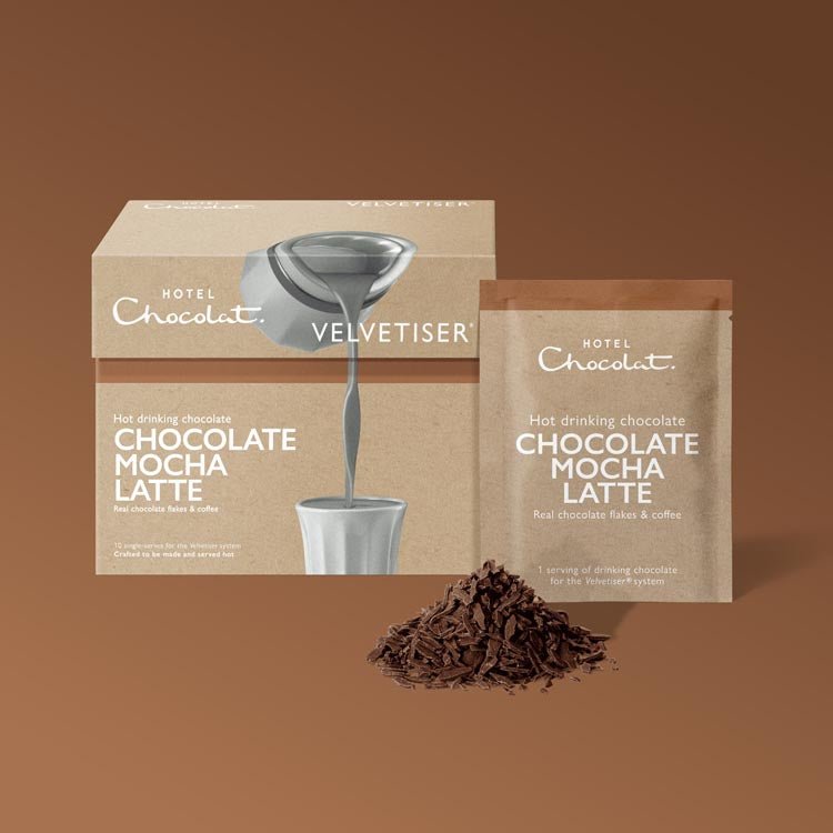 Chocolate Mocha Latte Hot Chocolate - Hotel Chocolat - Hotel Chocolat - New Drinking Chocolate