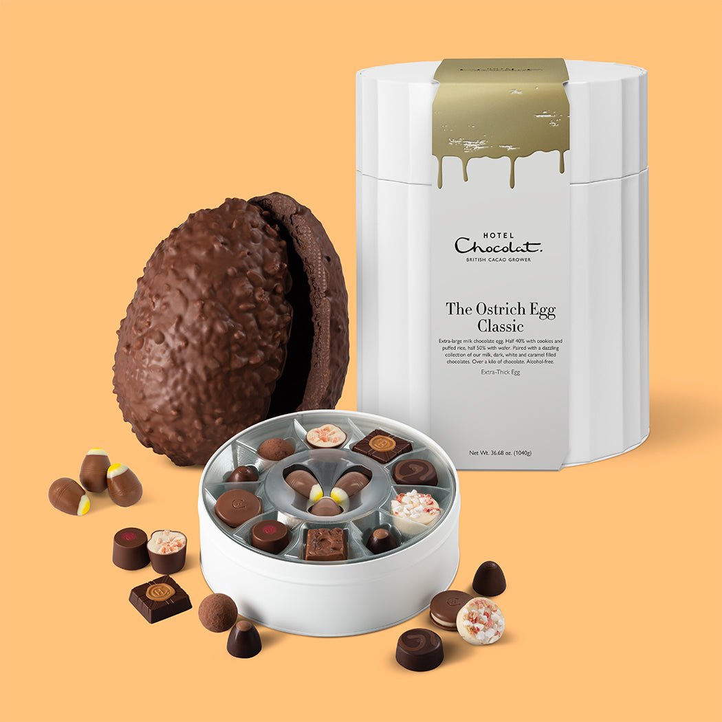 Classic Ostrich Easter Egg - Hotel Chocolat - Hotel Chocolat