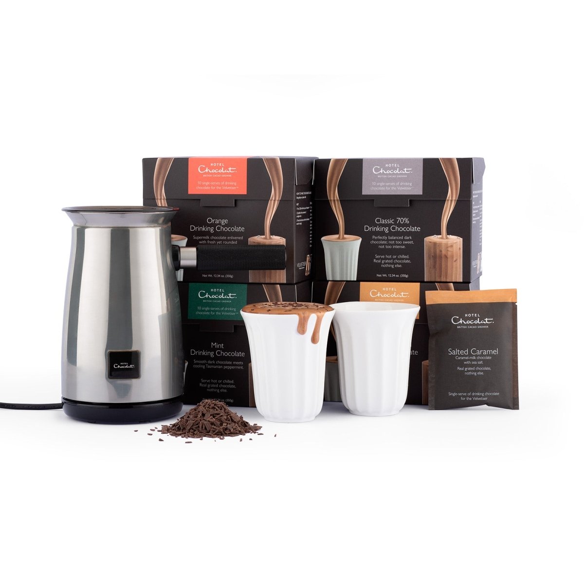 Classic Velvetiser Starter Kit - Hotel Chocolat - Platinum - Hotel Chocolat - 