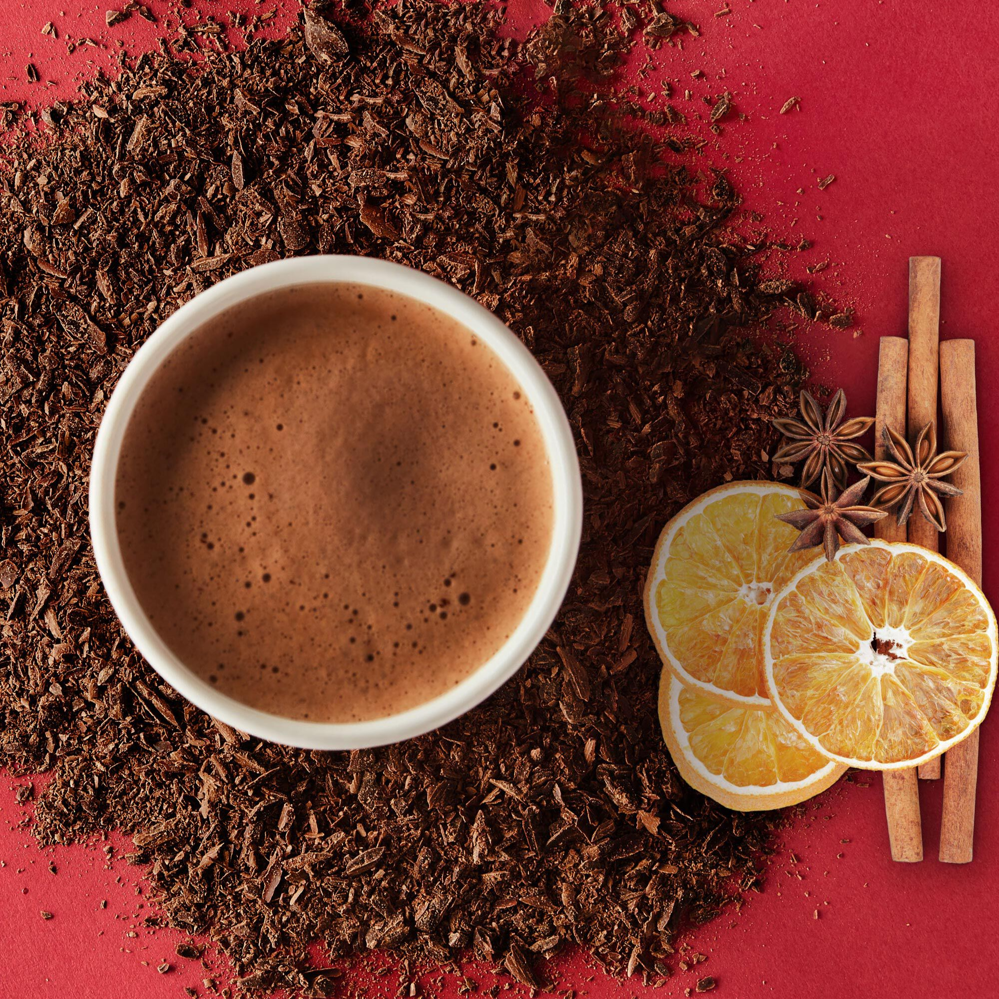 Mince Pie Hot Chocolate Flakes