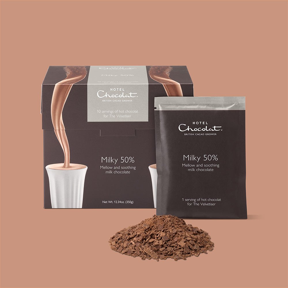 Milky 50% Hot Chocolate - Hotel Chocolat - Hotel Chocolat