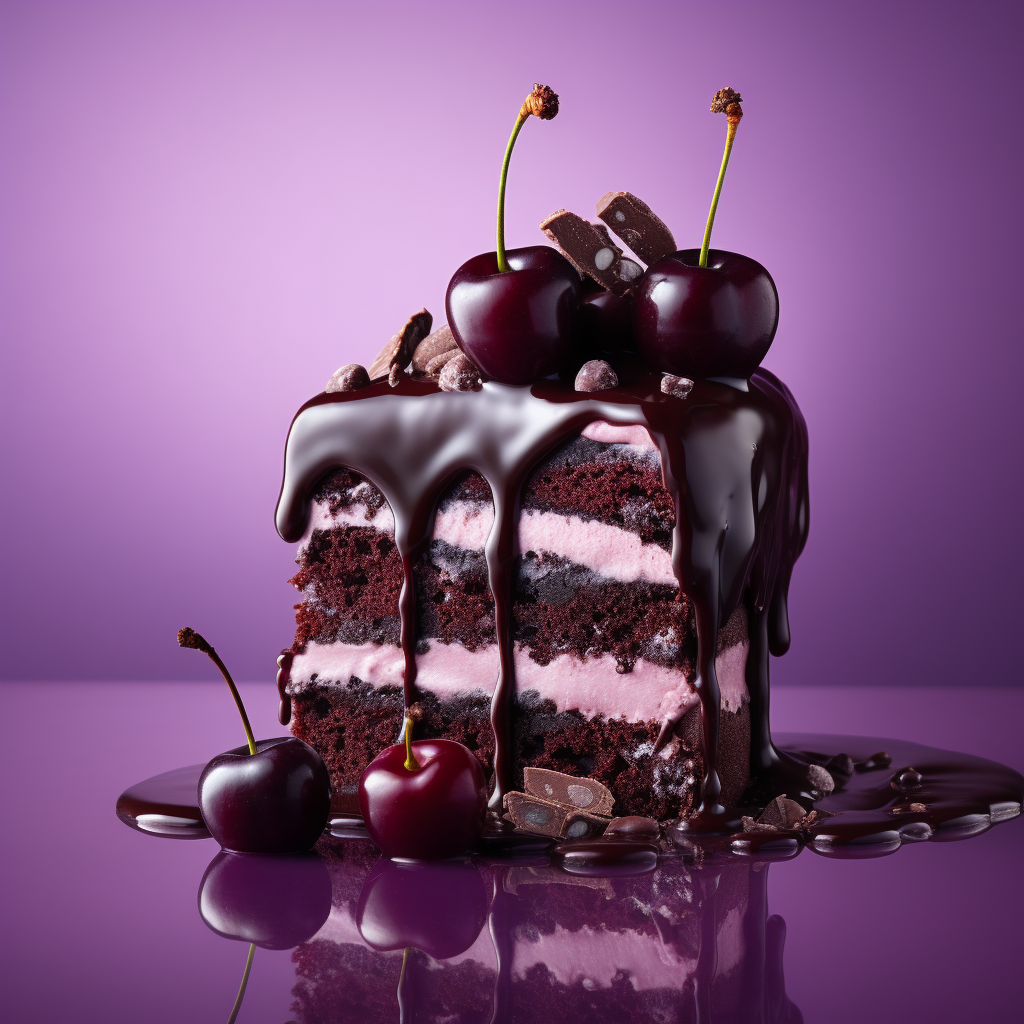 Black Forest Gateau Hot Chocolate Flakes