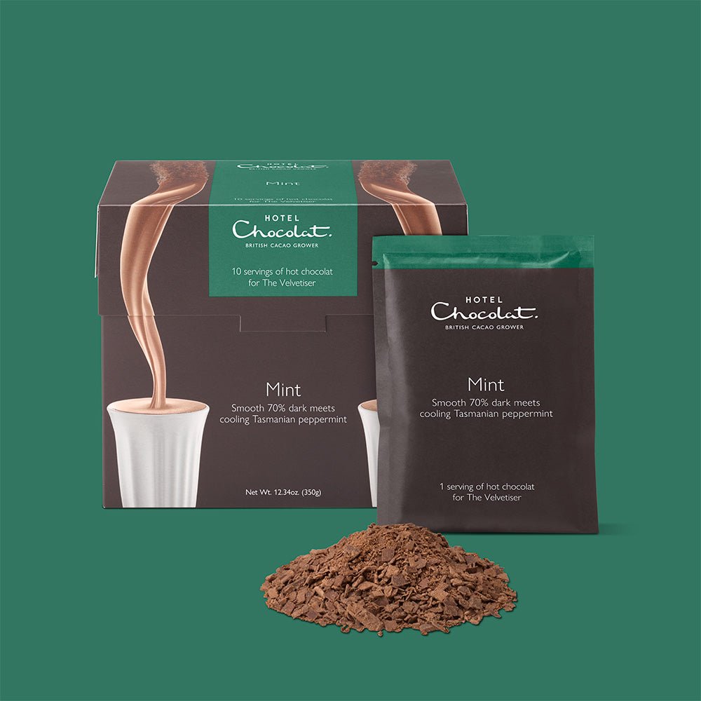 Peppermint Dark Hot Chocolate - Hotel Chocolat - Hotel Chocolat