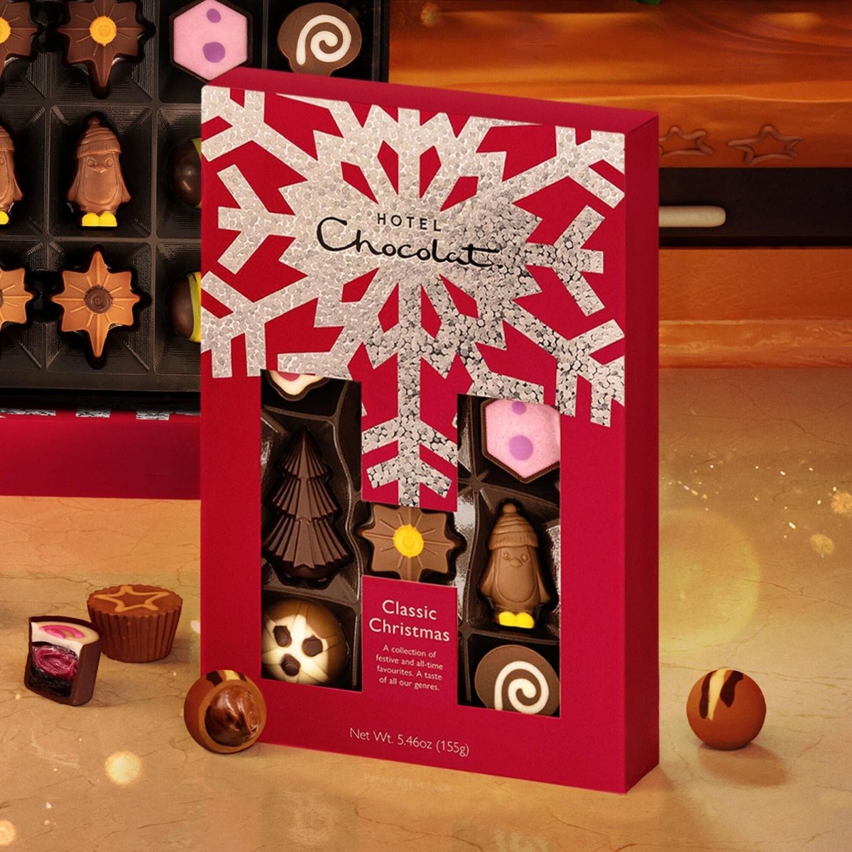 The Classic Christmas H - Box - Hotel Chocolat - Hotel Chocolat - Seasonal Boxed