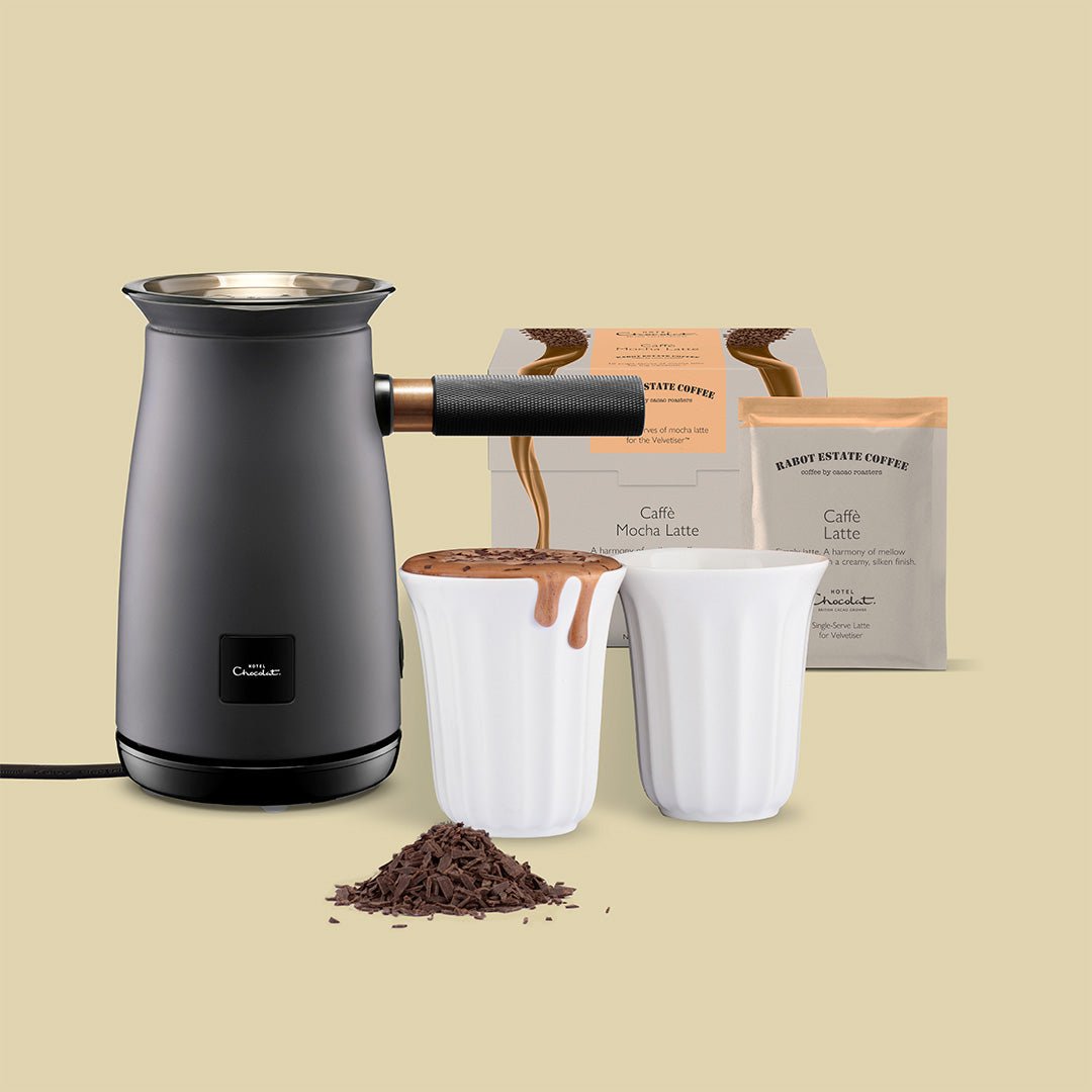 The Velvetiser - Hotel Chocolat - Charcoal - Caffe Mocha Latte - Hotel Chocolat