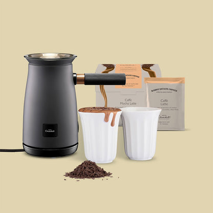 The Velvetiser - Hotel Chocolat - Charcoal - Caffe Mocha Latte - Hotel Chocolat