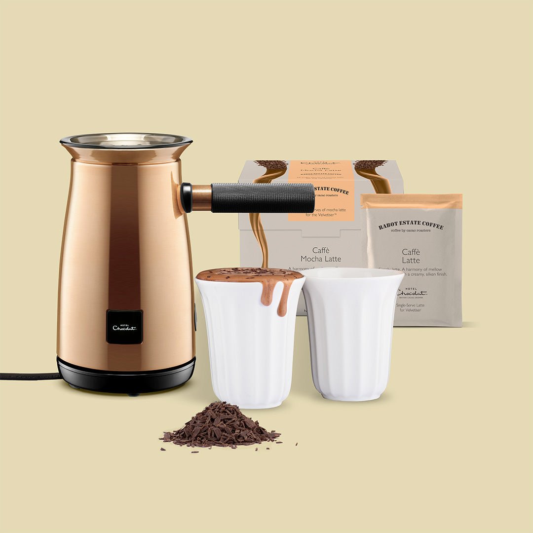 The Velvetiser - Hotel Chocolat - Copper - Caffe Mocha Latte - Hotel Chocolat