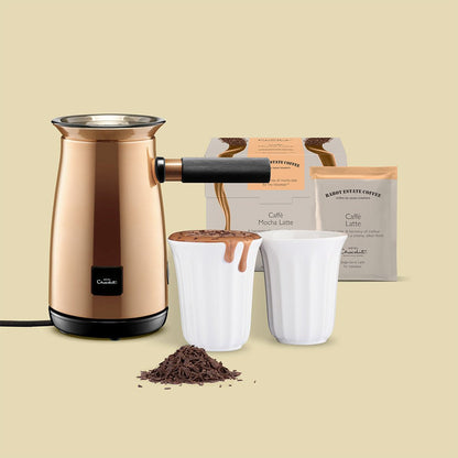 The Velvetiser - Hotel Chocolat - Copper - Caffe Mocha Latte - Hotel Chocolat