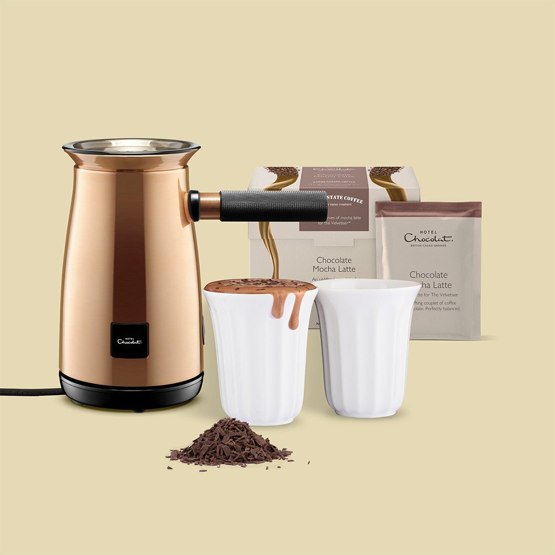The Velvetiser - Hotel Chocolat - Copper - Chocolate Mocha Latte - Hotel Chocolat