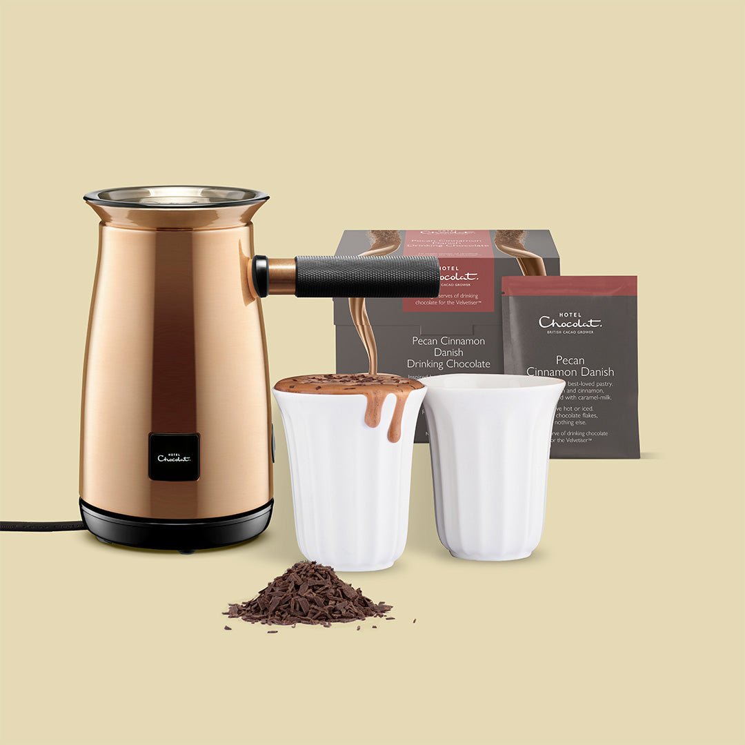 The Velvetiser - Hotel Chocolat - Copper - Hazelnut Mocha Latte - Hotel Chocolat
