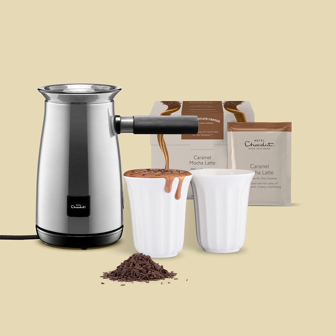 The Velvetiser - Hotel Chocolat - Platinum - Caramel Mocha Latte - Hotel Chocolat