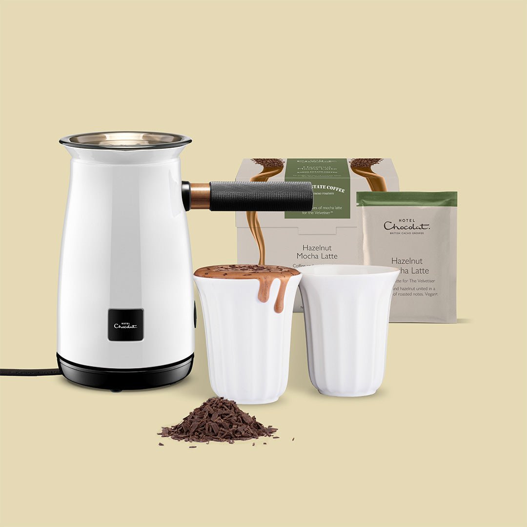 The Velvetiser - Hotel Chocolat - Platinum - Hazelnut Mocha Latte - Hotel Chocolat