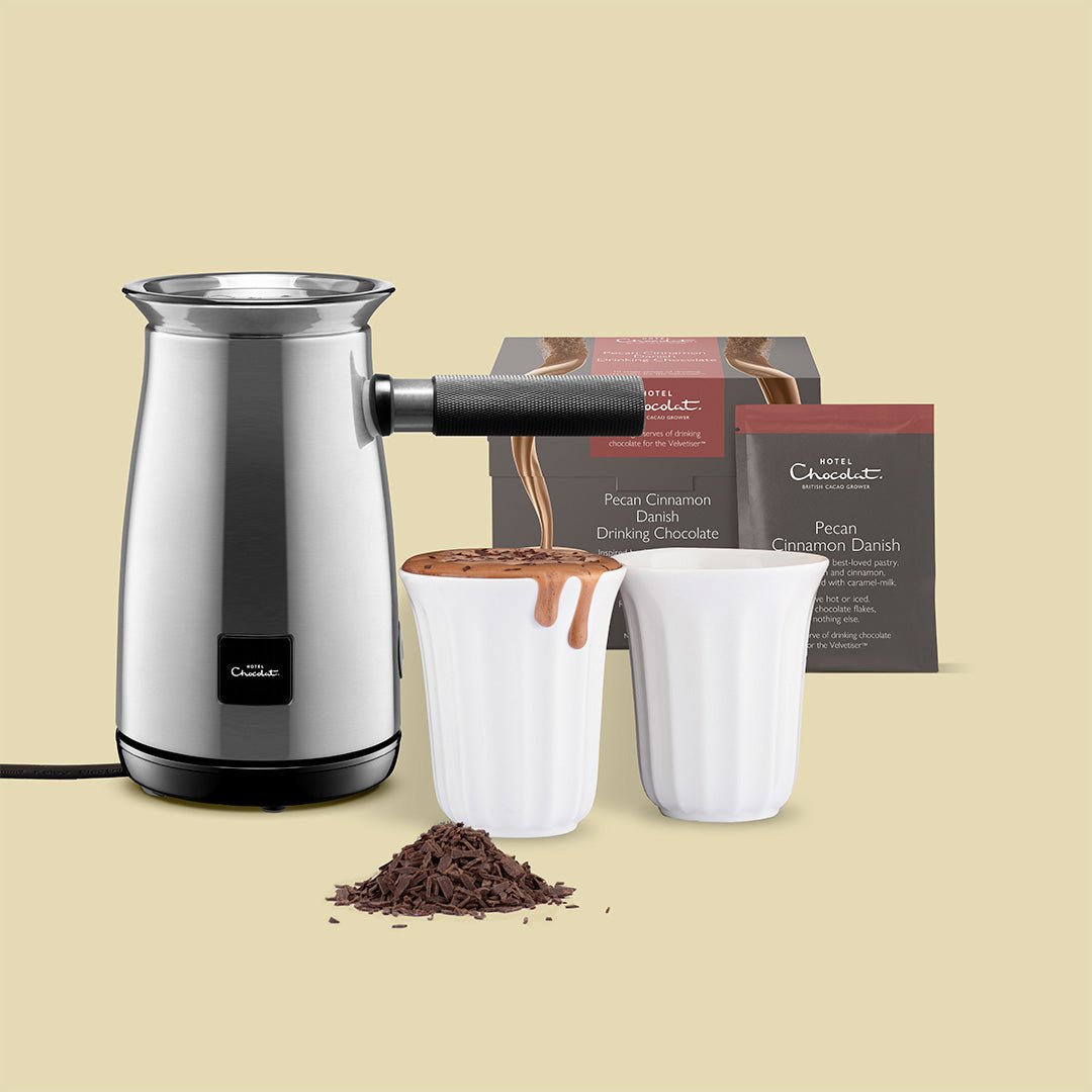 The Velvetiser - Hotel Chocolat - Platinum - Hazelnut Mocha Latte - Hotel Chocolat