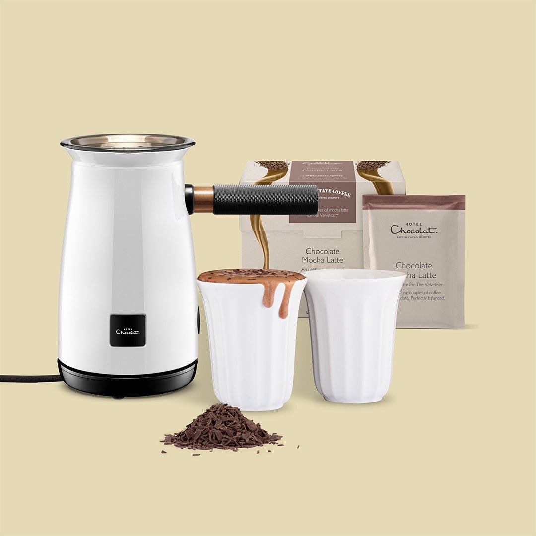 The Velvetiser - Hotel Chocolat - Platinum - Hazelnut Mocha Latte - Hotel Chocolat