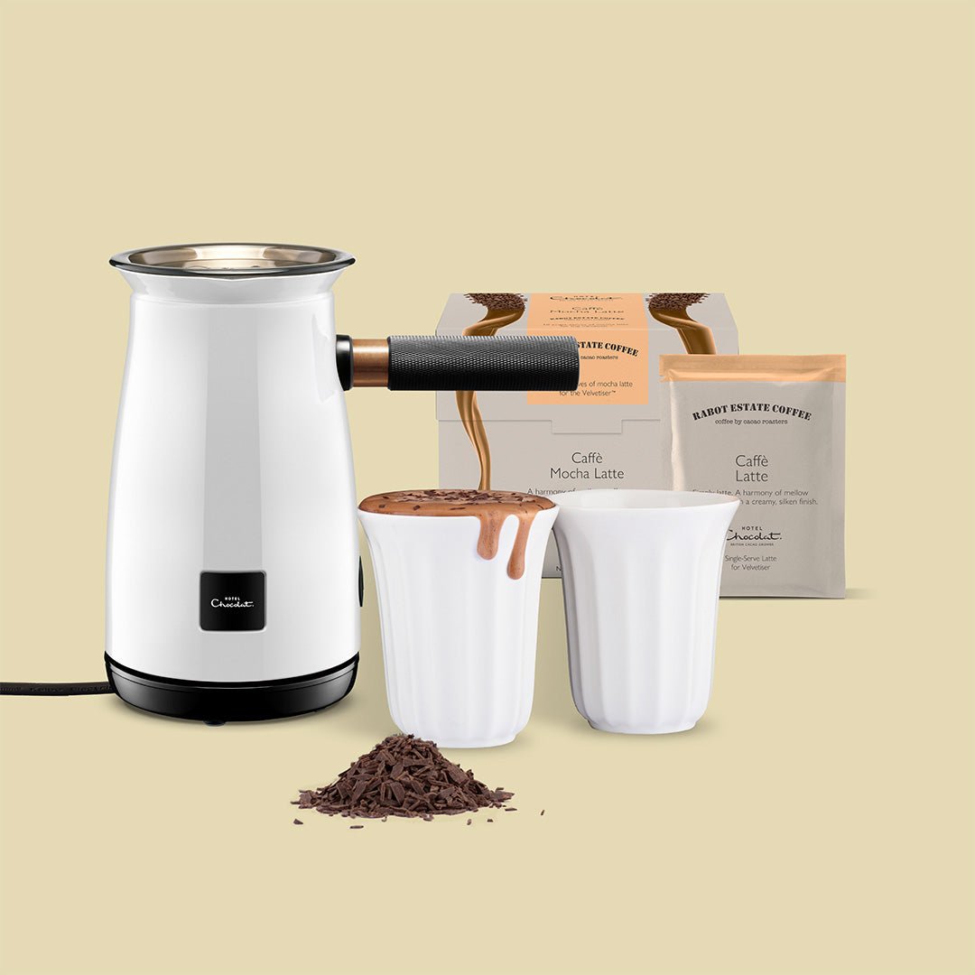 The Velvetiser - Hotel Chocolat - Platinum - Hazelnut Mocha Latte - Hotel Chocolat