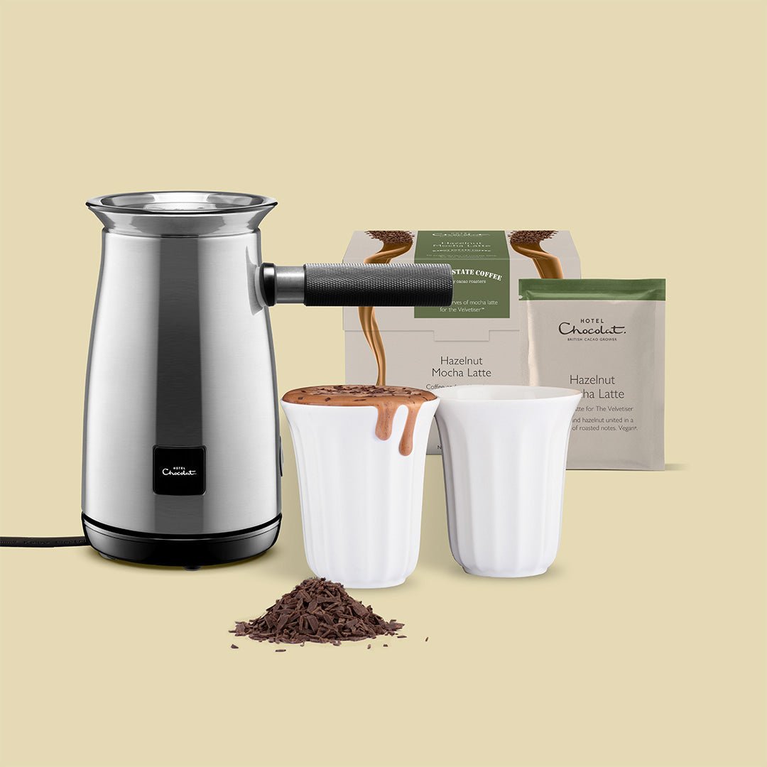 The Velvetiser - Hotel Chocolat - Platinum - Hazelnut Mocha Latte - Hotel Chocolat