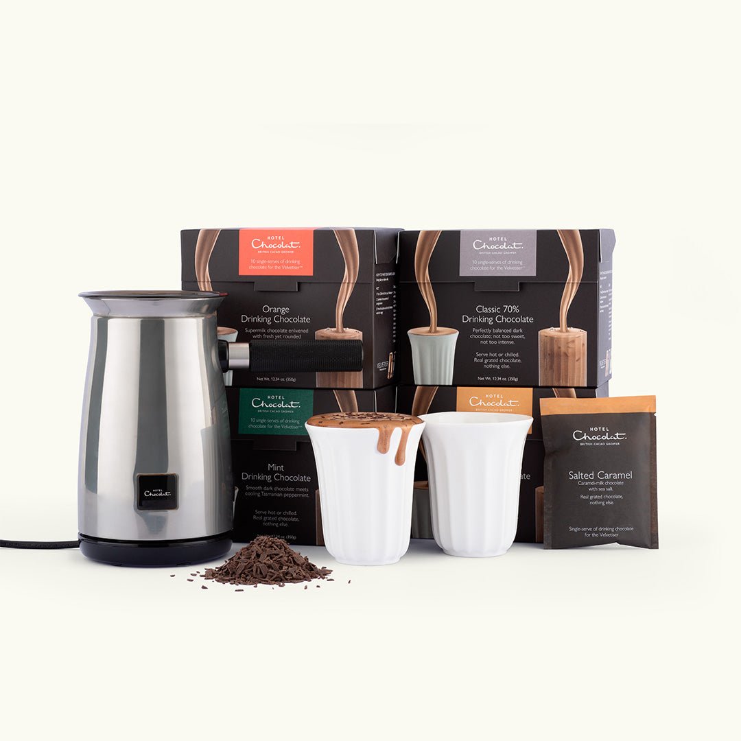 Velvetiser Starter Kit Offer - Hotel Chocolat - Platinum - Best Sellers - Hotel Chocolat