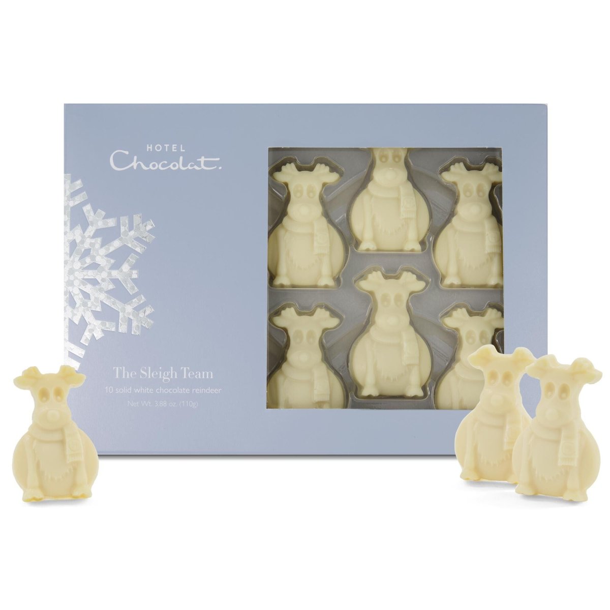 White Chocolate Reindeer | Sleigh Team - Hotel Chocolat - Hotel Chocolat - Chocolate