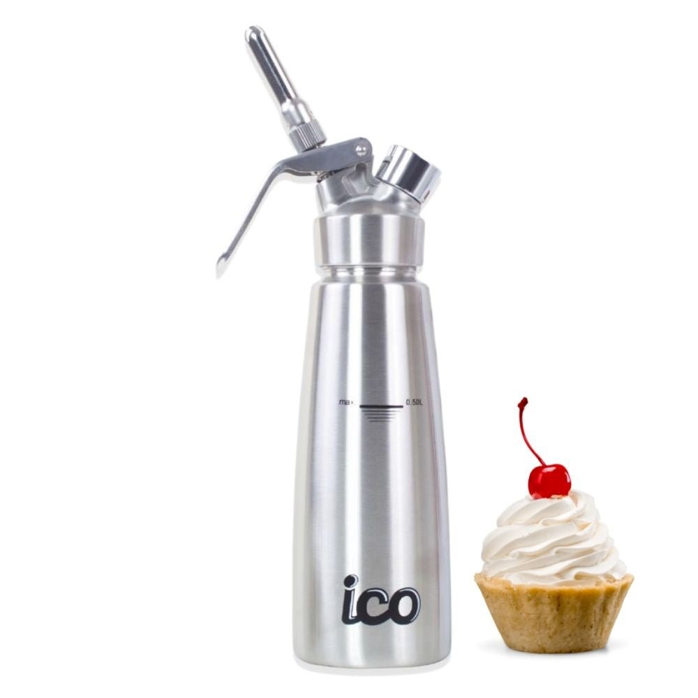 Stainless Steel Whipped Cream Can - Hotel Chocolat - without Chargers - Sold by our friends at Impeccable - O